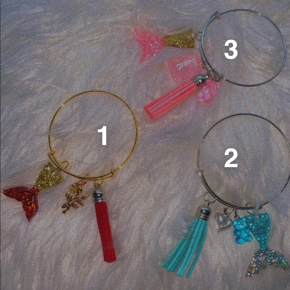 Mermaid bangles for kids and adults !